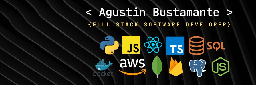 Agustin 🗽 | Full Stack Software Dev. banner