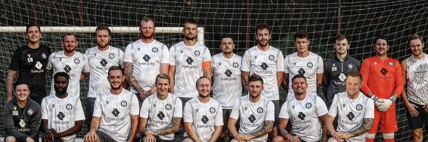 JP8 FC Charity Mens team banner