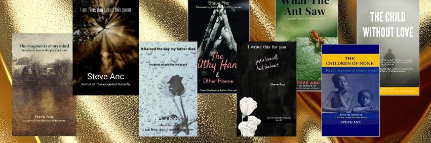 Steve Anc~An Author(A poet)'s banner