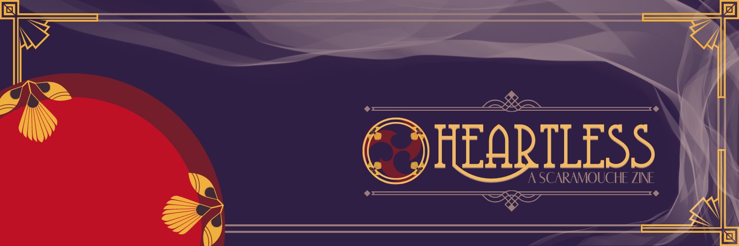 Closed | Heartless: A Scaramouche Zine Profile Banner
