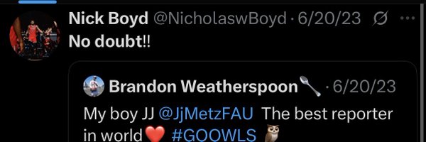 JjMetzFAU Profile Banner