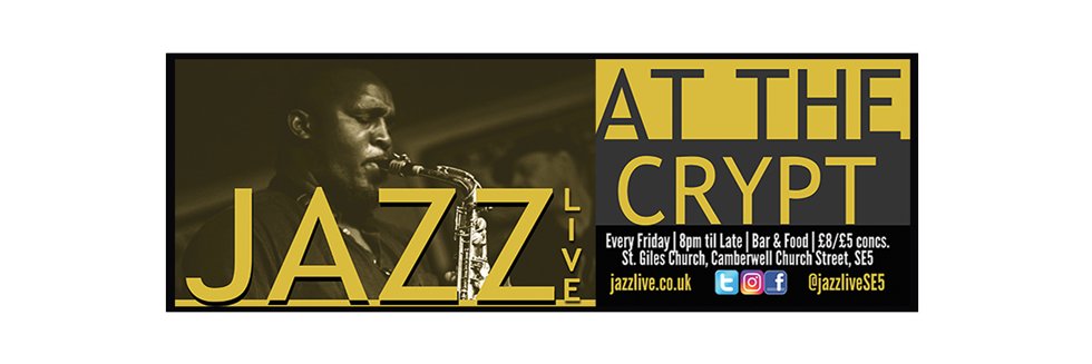 Jazzlive at The Crypt banner