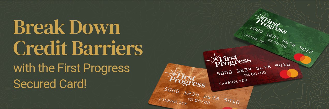 First Progress Card banner