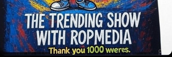 The Trending Show With Ropmedia banner