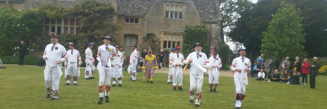 Traditional Bampton Morris Dancers banner