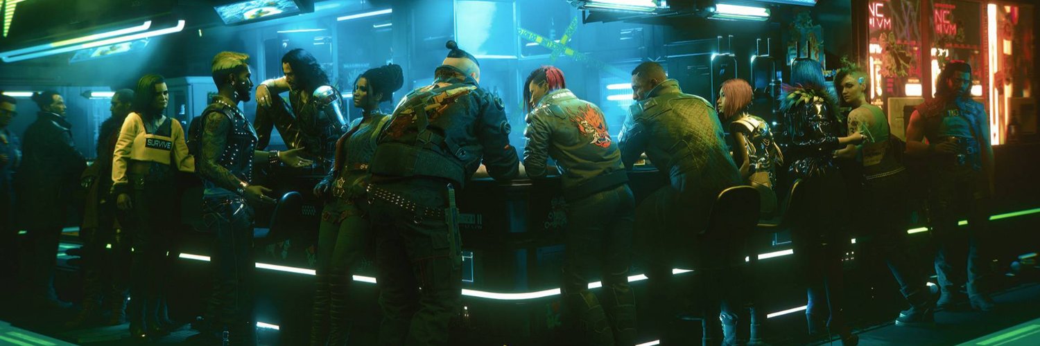 V - Cyberpunk banner