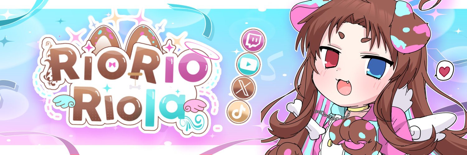 RioRioRio Riola! 🐾🌟 Puppy Magical Girl~💙 banner