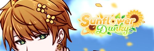 Sunflower Dunky | EN Vtuber banner