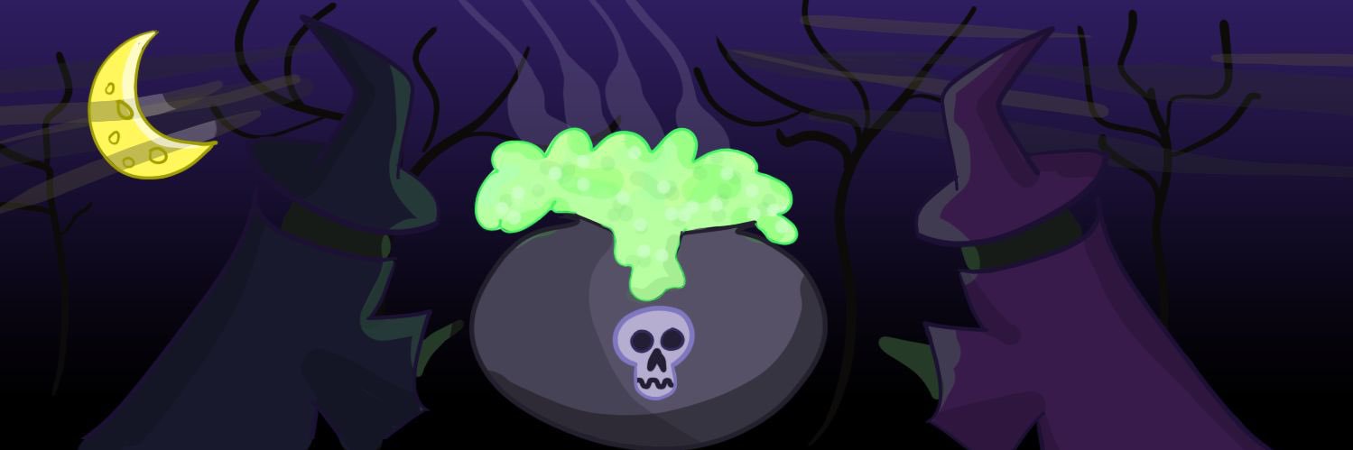 NOT SUS WITCHES | SOLD OUT! banner