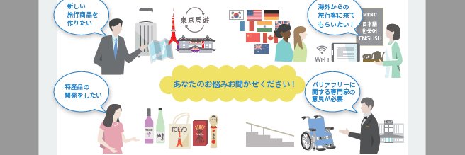 東京観光産業ワンストップ支援センター's banner