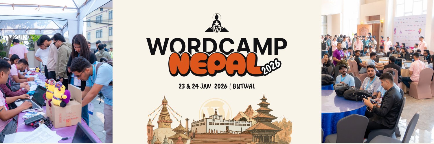 WordCamp Nepal (#WCNP) banner