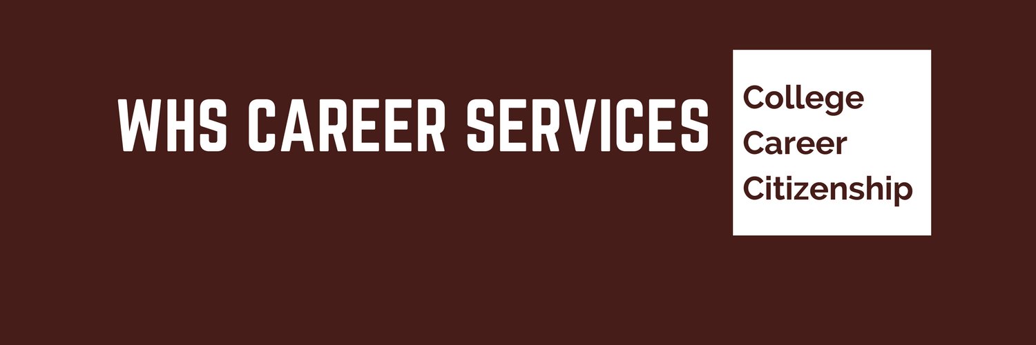 WHS Career Center banner