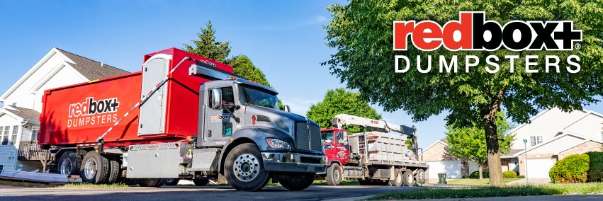 redbox+ Dumpsters banner