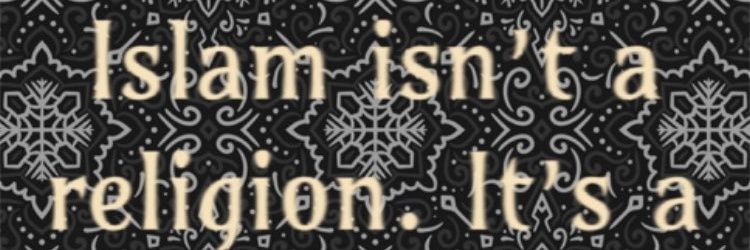 Without lies, Islam dies. banner