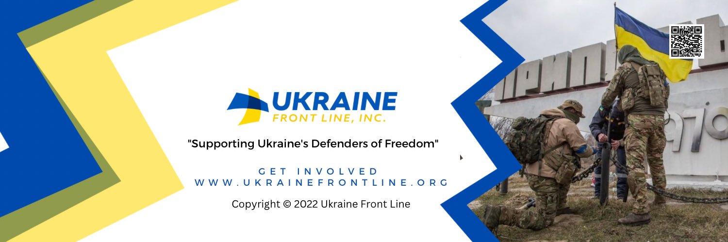 Ukraine Front Line's banner
