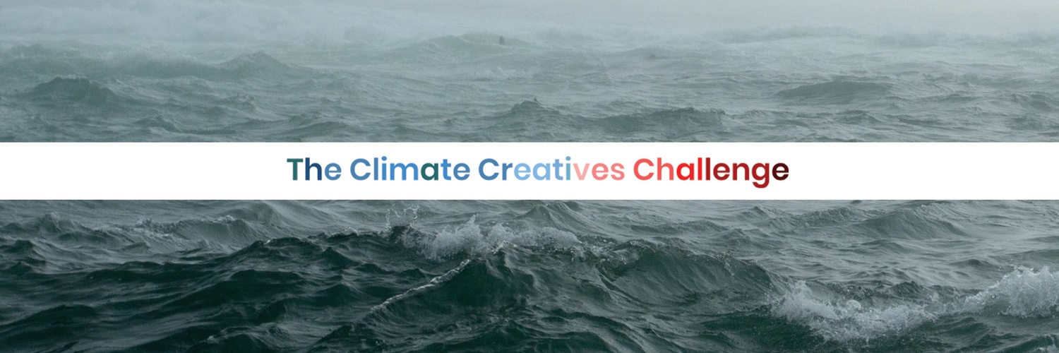 The Climate Creatives Challenge banner