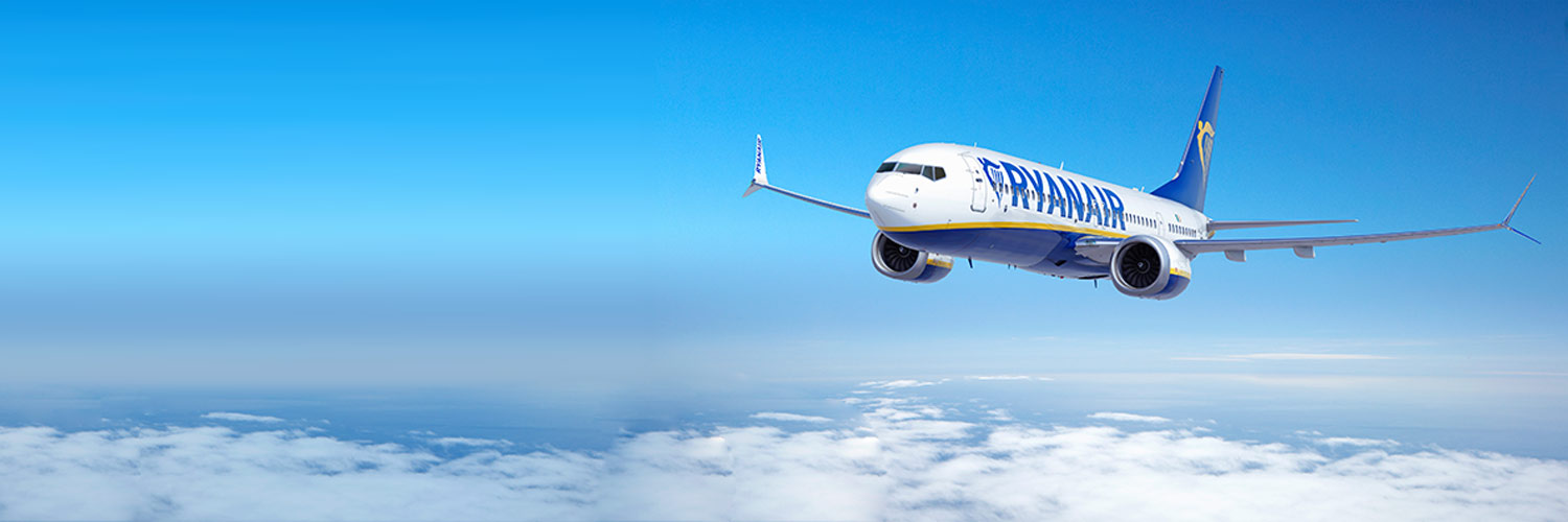 Ryanair's banner