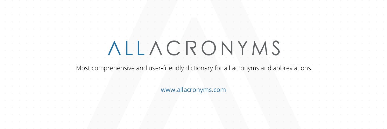 All Acronyms banner