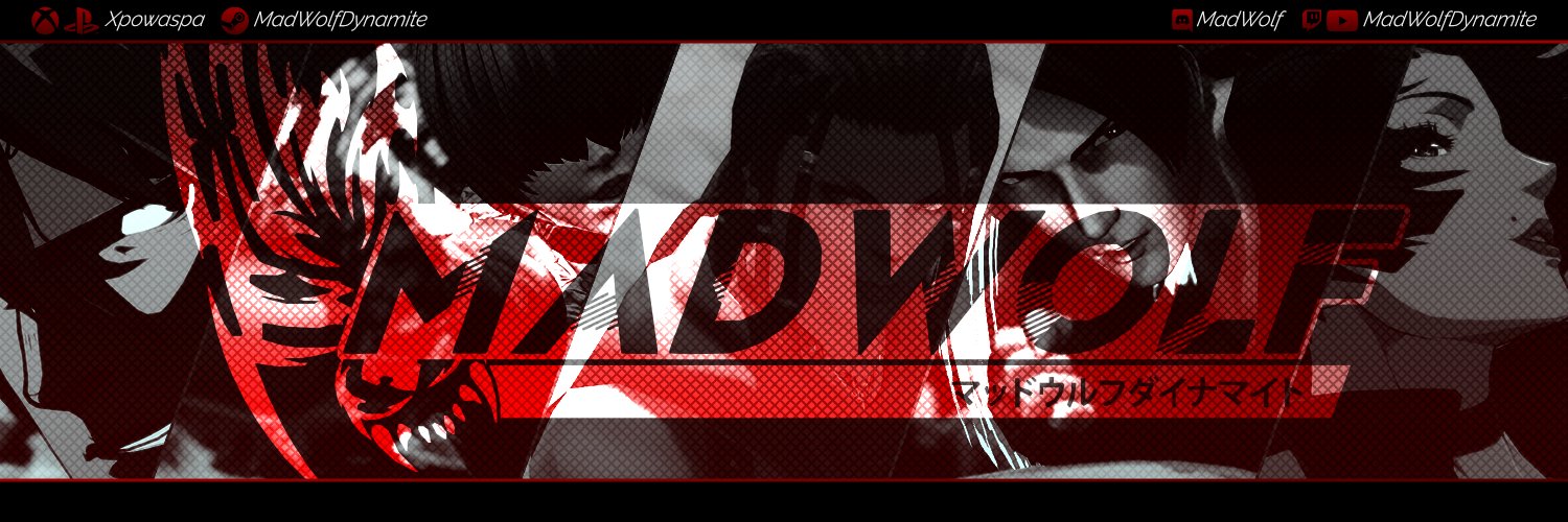 MadWolfDynamite's profile banner image