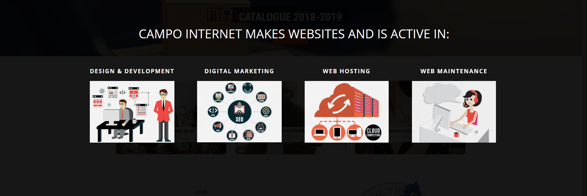 Campo Internet banner