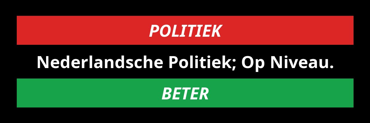 PolitiekBeter - 2ᵉ Kamer Plaatjes 🇳🇱 banner