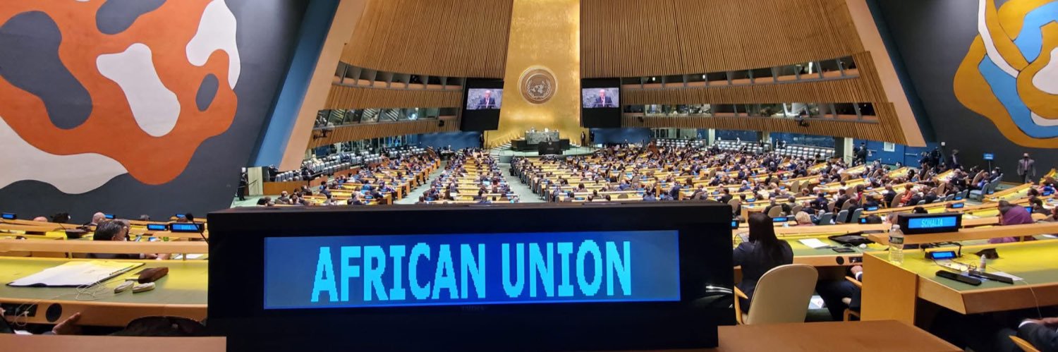 African Union Mission to the UN's banner