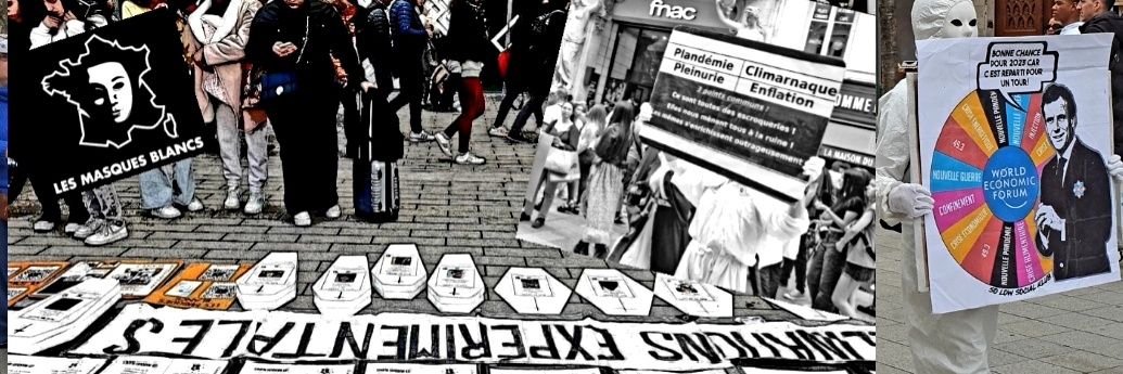 Les Masques Blancs Lyon's banner
