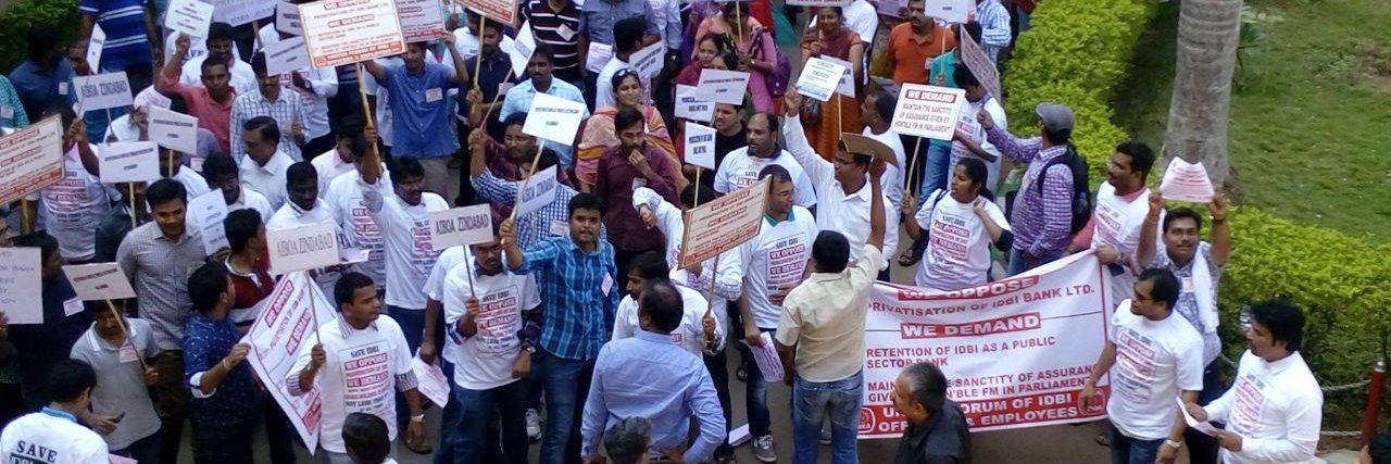 Together for IDBI's banner