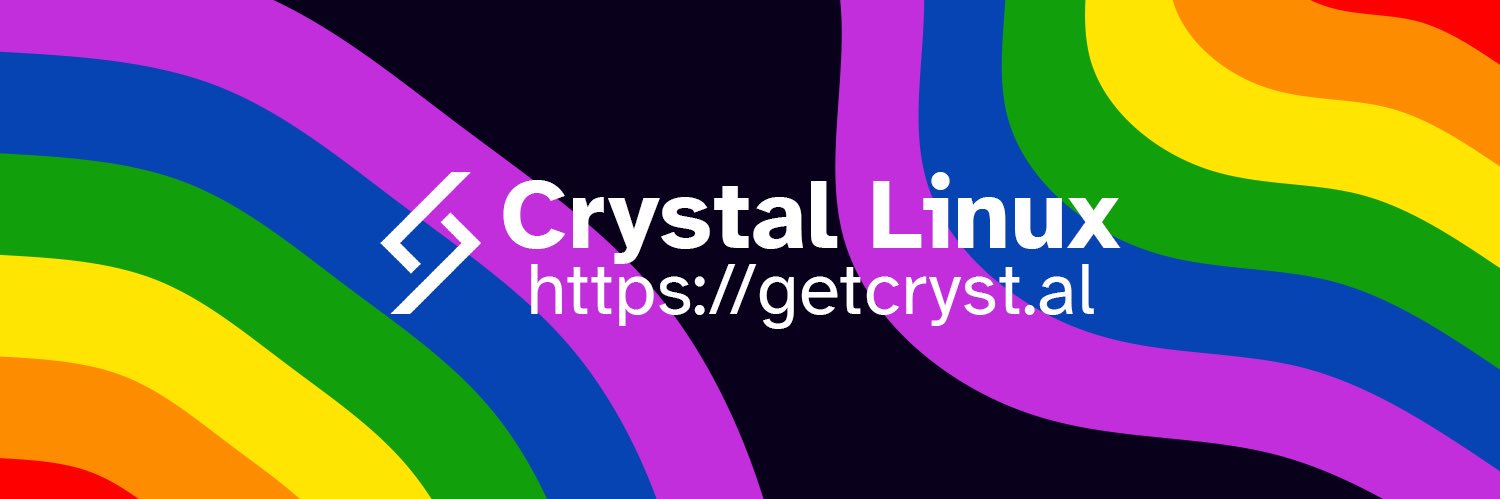 Crystal Linux banner