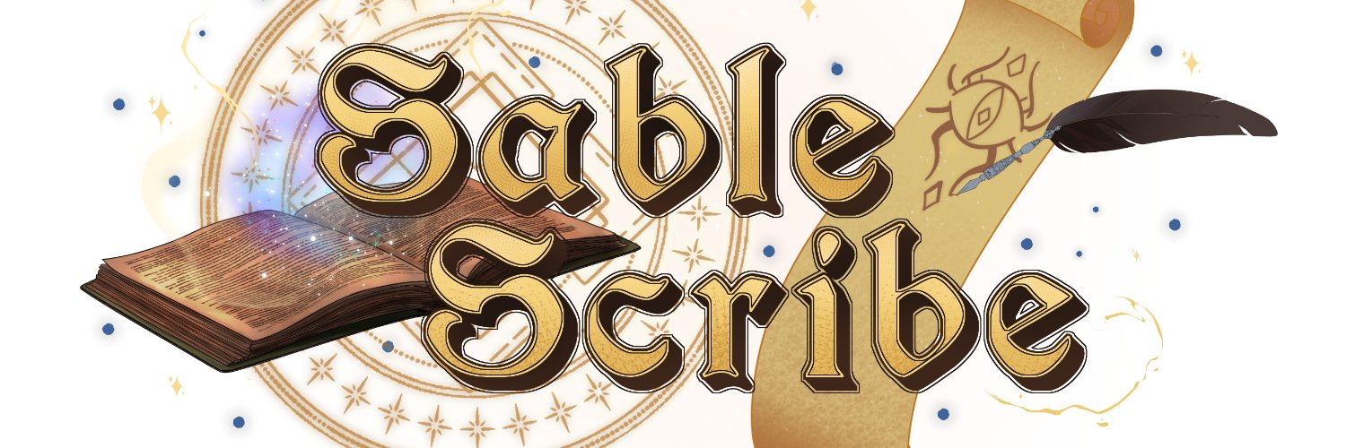 Sable Scribe 📖 ⚔ (Confused Screaming Arc) banner