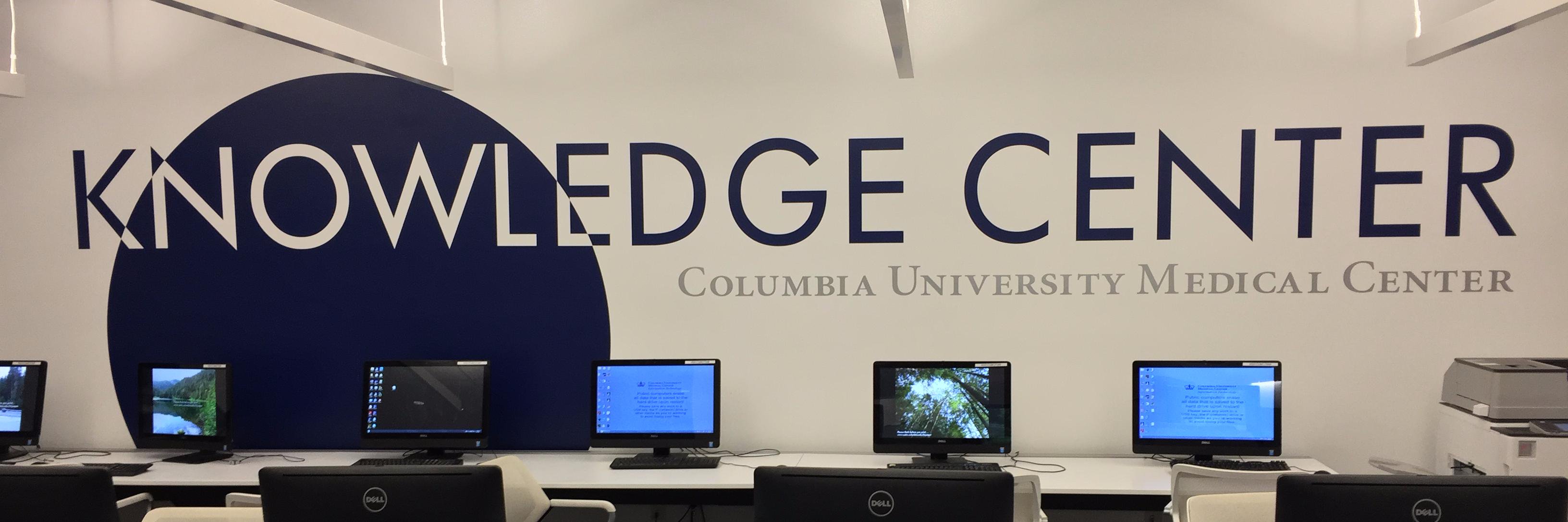 Columbia University Health Sciences Library banner