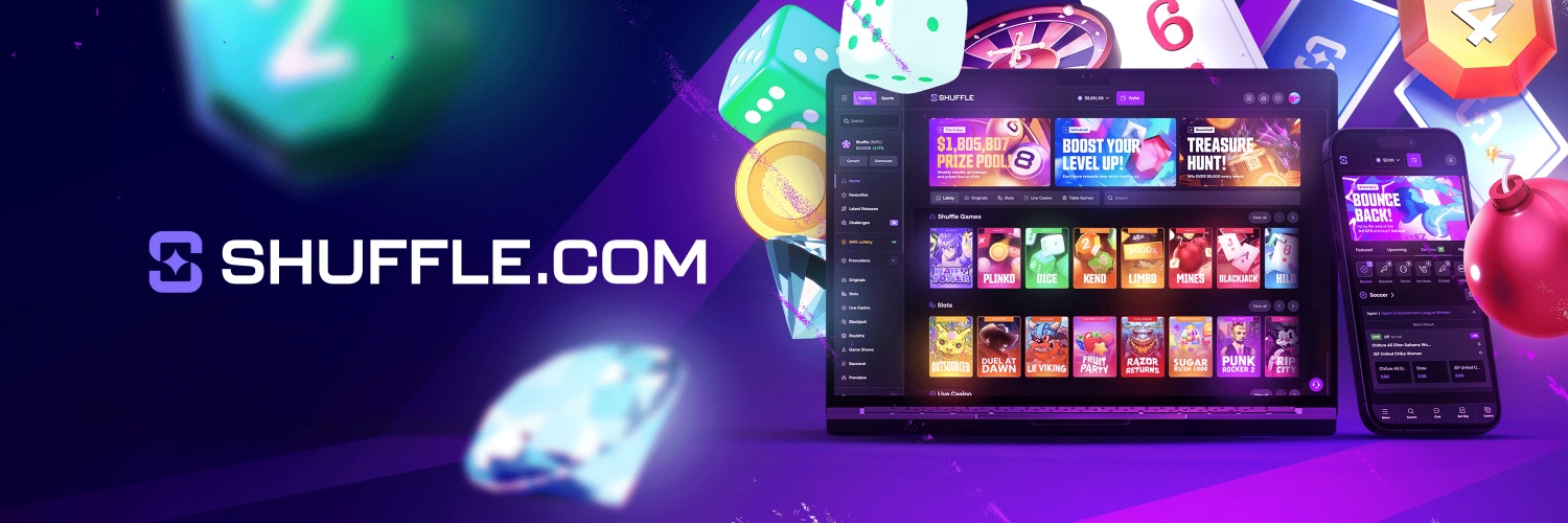 Shuffle.com's banner