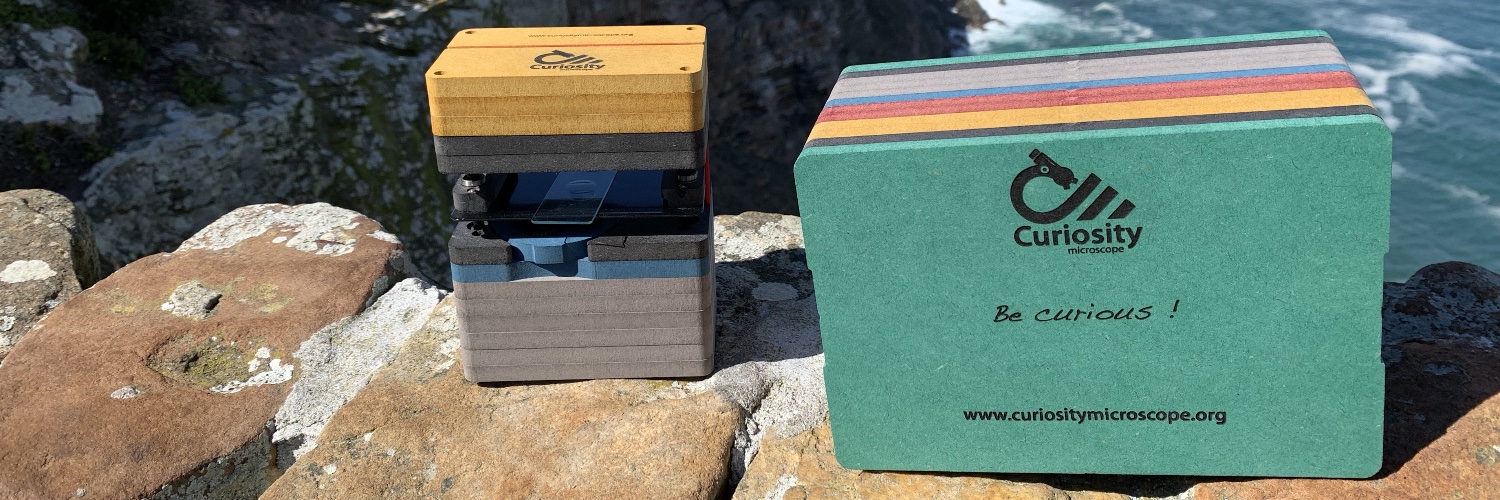 Curiosity microscope banner