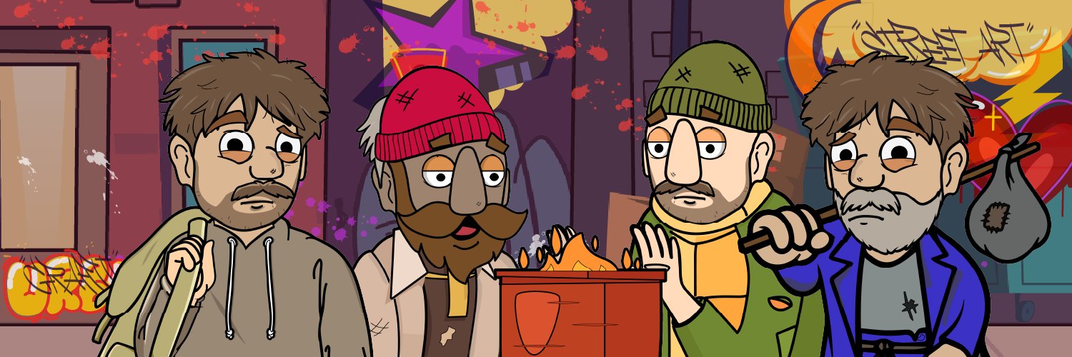 NFT Hobos 🇨🇦 MINT LIVE 0.01 ⛺️ banner