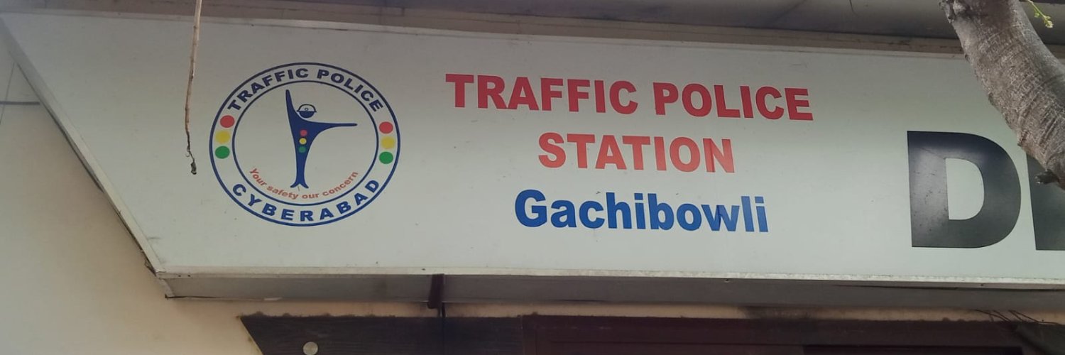 GACHIBOWLI TRAFFIC POLICE banner