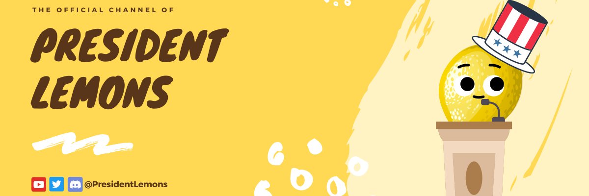 PresidentLemons's profile banner image