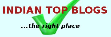 Indian top blogs banner