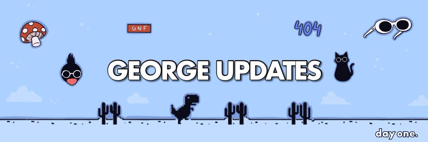 GEORGE UPDATES banner