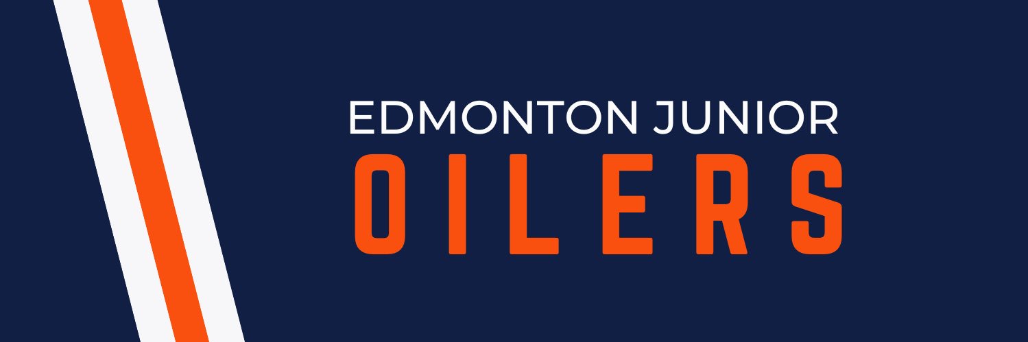 Edmonton U18 AAA Junior Oilers Orange banner