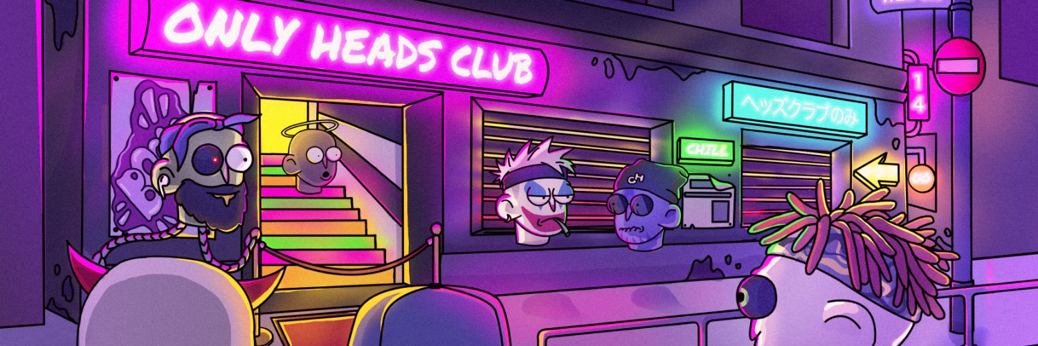 Only Heads banner