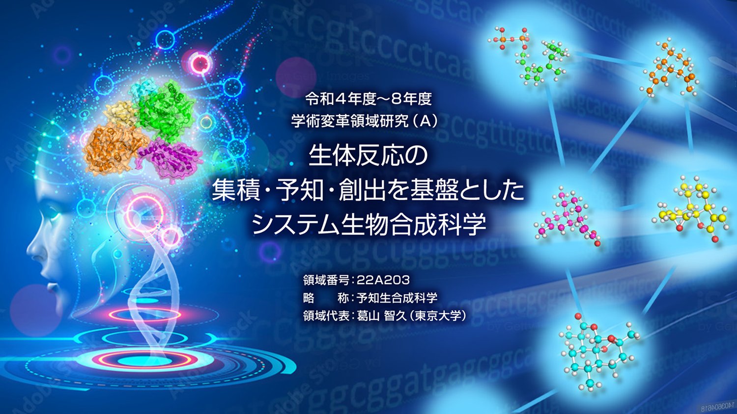 学術変革A－予知生合成科学 banner