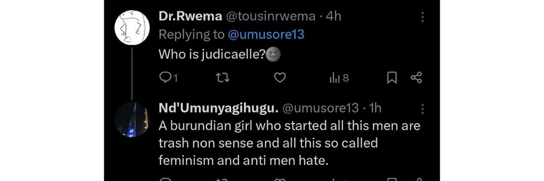 Judicaelle Irakoze's banner