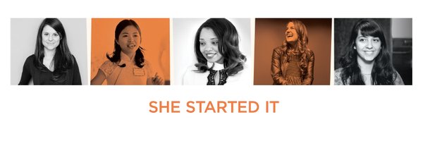 SheStartedIt Profile Banner