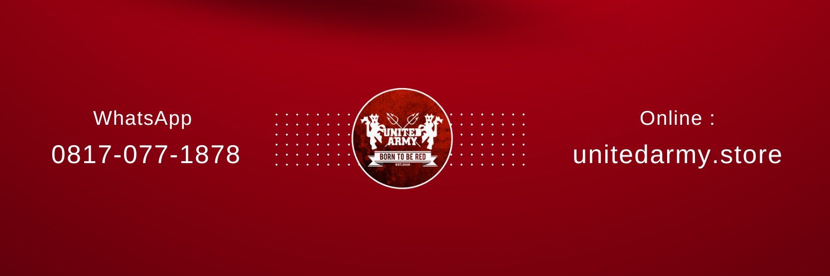 UNITED ARMY INDONESIA banner