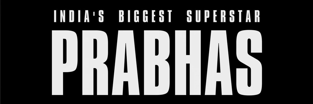 Prabhas Fan banner