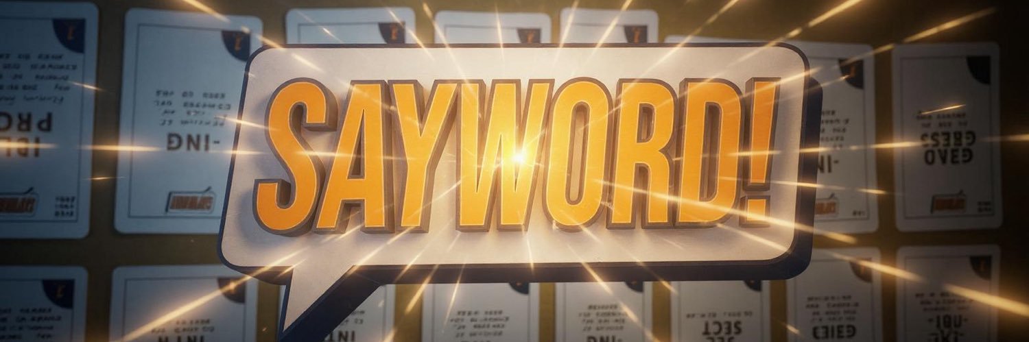 saywordgame's banner