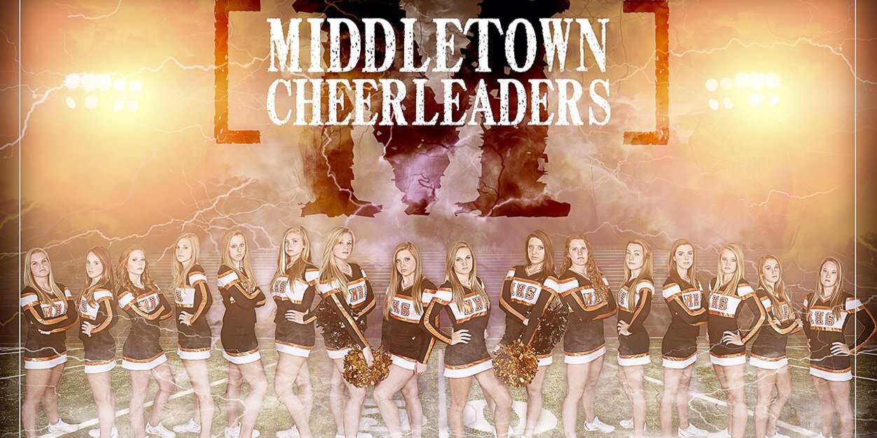 MHS Cheerleading banner