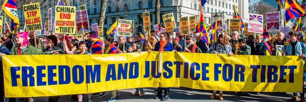 Free Tibet banner