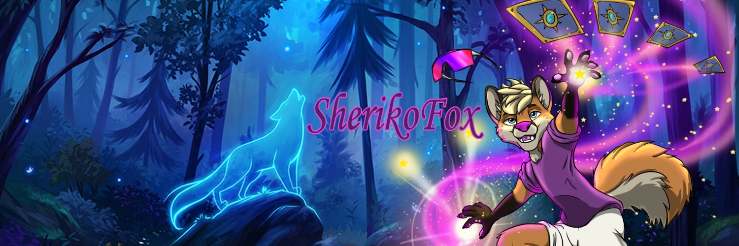 SherikoFox's profile banner image