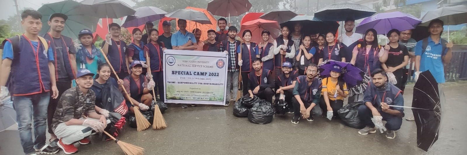 NSS PG Unit Dibrugarh University banner